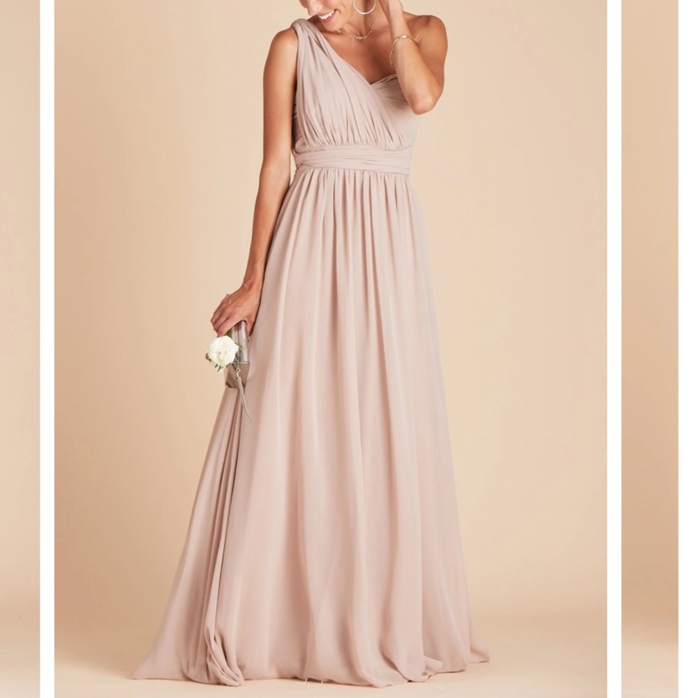 Birdygrey Taupe Bridesmaid Dress - Picture 3 of 8